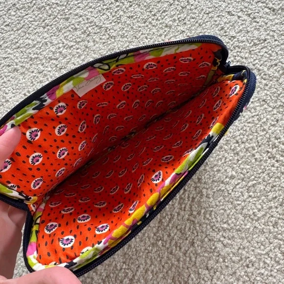 Vera Bradley Quilted Floral Pouch - Picture 3 of 3